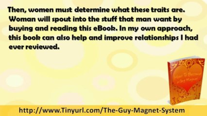 How to Become a Guy Magnet Online + How to Become a Guy Magnet PDF