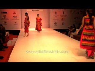 Stylish costume designed by MonaPali displaying at NEDF