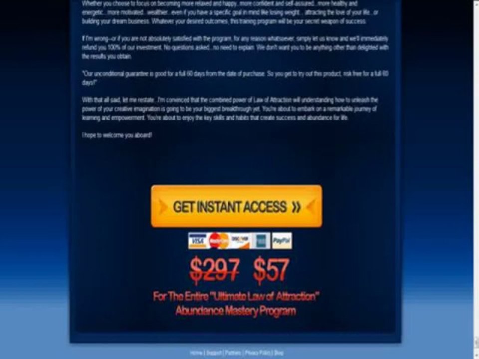 Ultimate Abundance  Law Of Attraction Breakthrough Product Review + Bonus