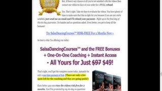 Salsa Dancing Courses(tm) Hot Seller! Click Here to Order Now!