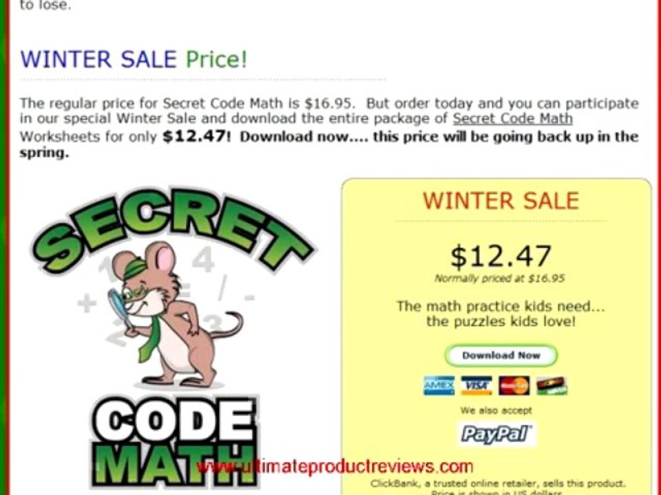 Secret Code Math Worksheets - Adding, Subtracting, Multiplying, & Dividing