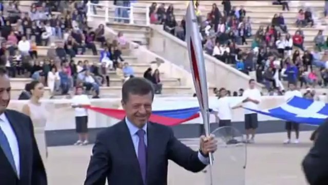 Juegos Olímpicos de Invierno - Sochi 2014: Grecia recibe la antorcha