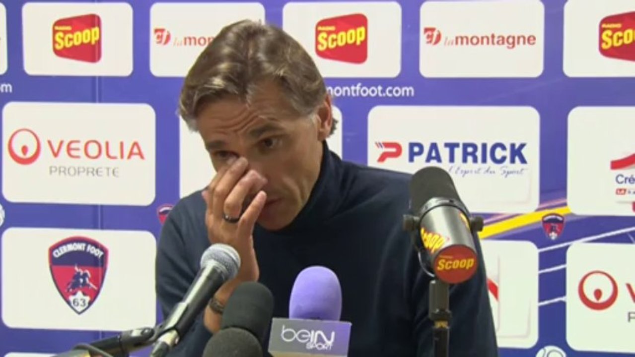 Conférence de presse Clermont Foot - FC Istres (2-0) : Régis BROUARD (CF63) - José  PASQUALETTI (FCIOP) - 2013/2014
