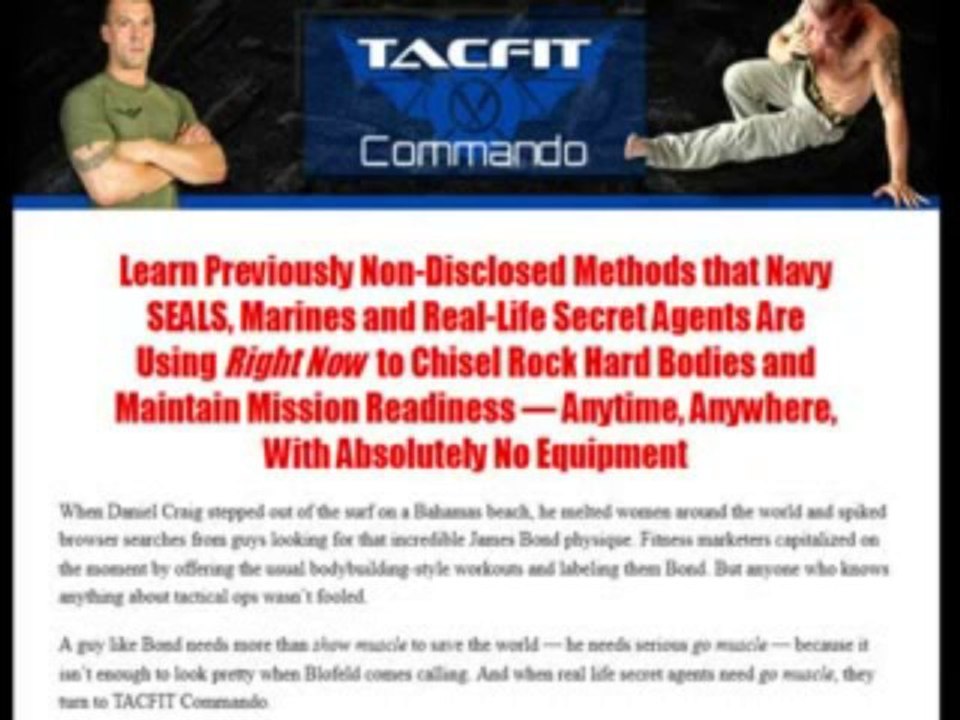 Tacfit Commando Challenge | Tacfit Commando Tactical Evolution
