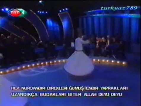 TRT TSM KORO-Şol Cennetin Irmakları Akar Allah Deyu Deyu (Sema Eşliğinde)
