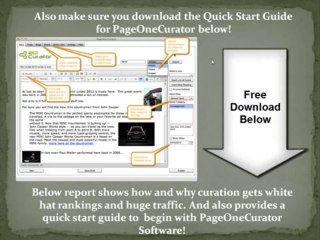 PageOne Curator Software Review