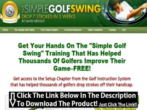 The Simple Golf Swing Book + The Simple Golf Swing David Nevogt