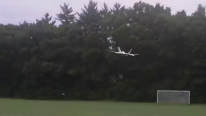 RCPowers F-22 V2 Easybuild Rc Airplane Flight