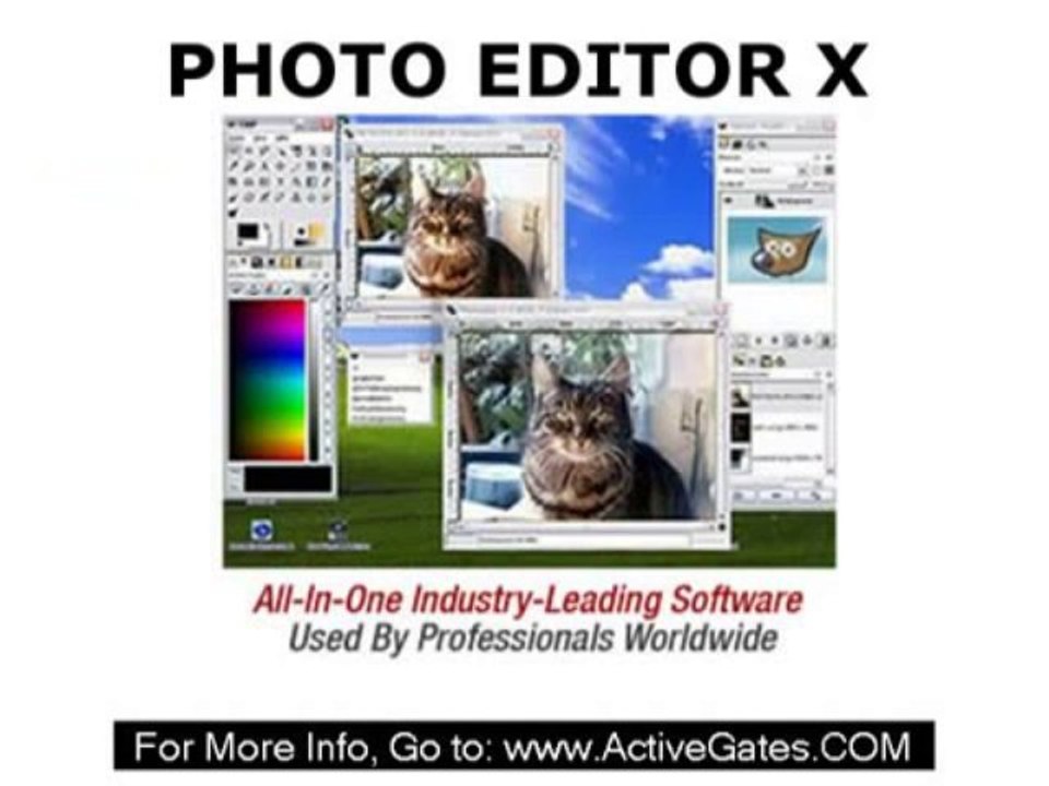 Photo Editor X - Professional Photo Editing System Video Tutorials