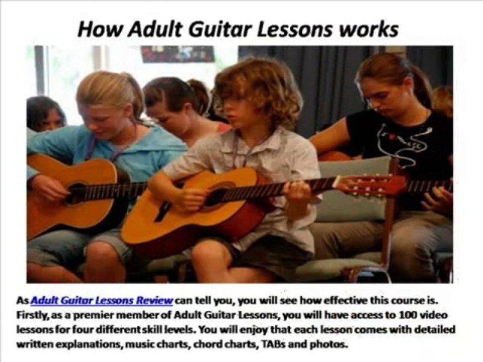 Adult Guitar Lessons Review - Arts Review Center 