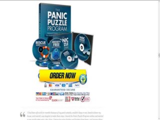 The Panic Puzzle Program, Discover the secret to Ending those Panic attacks forever