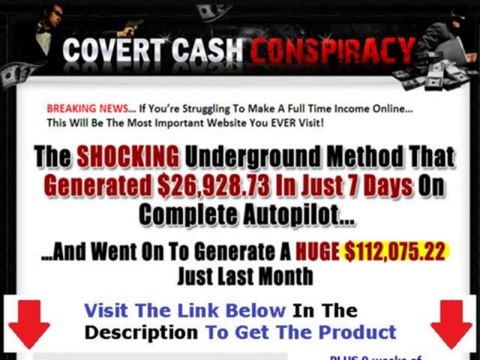 Covert Cash Conspiracy Warrior Forum + DISCOUNT + BONUS
