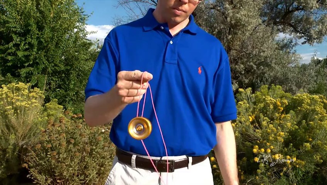 Ninja Backlash Yo-Yo Trick Vanish Variation
