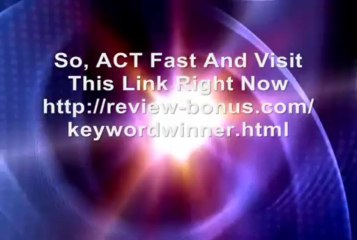 Keyword Winner 3 Review, Keyword Winner 3 bonus, Scam, warriorforum