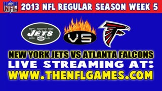 Watch New York Jets vs Atlanta Falcons Live Streaming Game Online