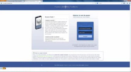 Pirater un compte Facebook en ligne (Octobre - Novembre 2013)