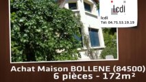 Vente - maison - BOLLENE (84500)  - 172m²