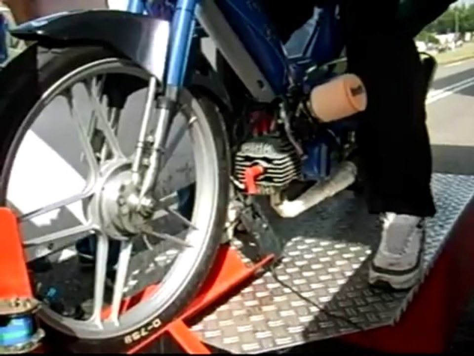 50cc Athena puch @ testbank genemuiden 2009