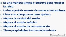 Dieta Alcalina - Alcalinizar con Agua de Mar | Dieta Alcalina y Alimentos Alcalinos