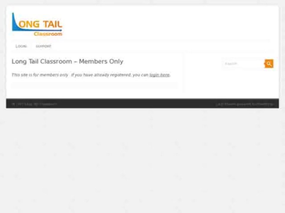 Long Tail Classroom Review
