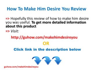 How to Make Him Desire You Review - Do Alex Carter&#39;s Techniques Work?