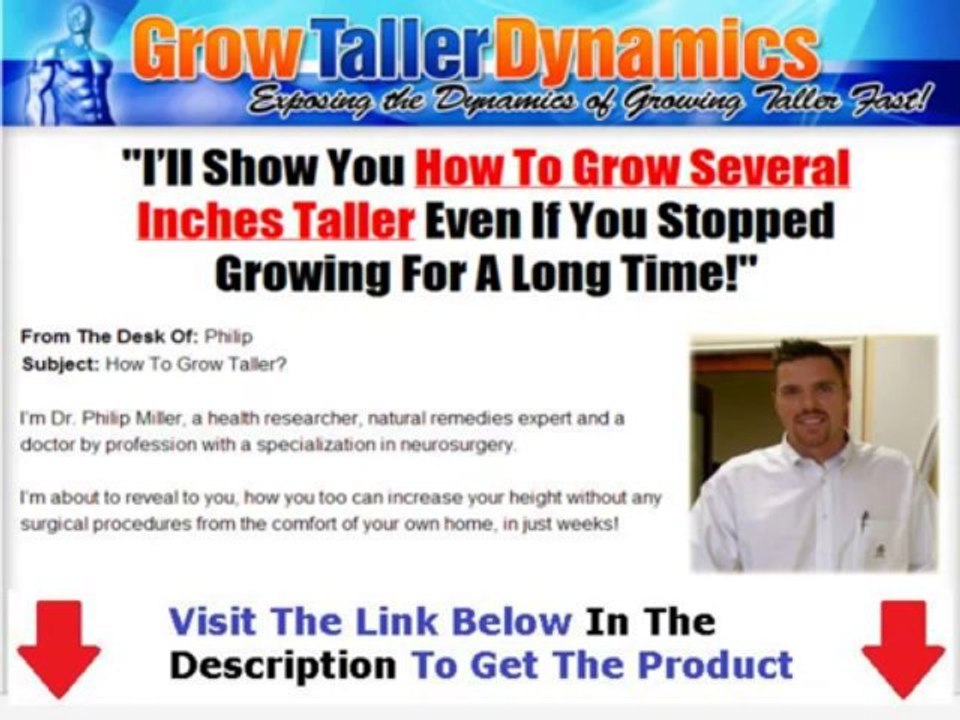 Grow Taller Dynamics + DISCOUNT + BONUS