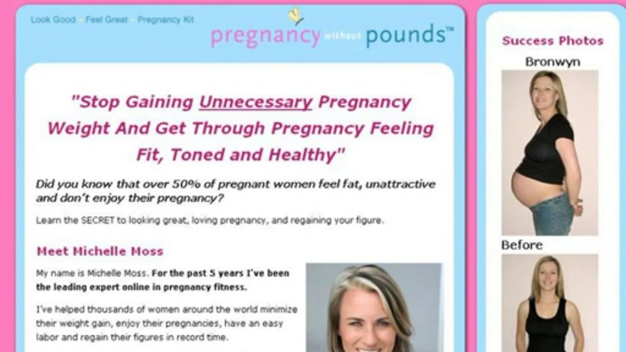 Pregnancy Without Pounds Review + Bonus