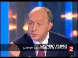 Laurent Fabius répond à David Pujadas