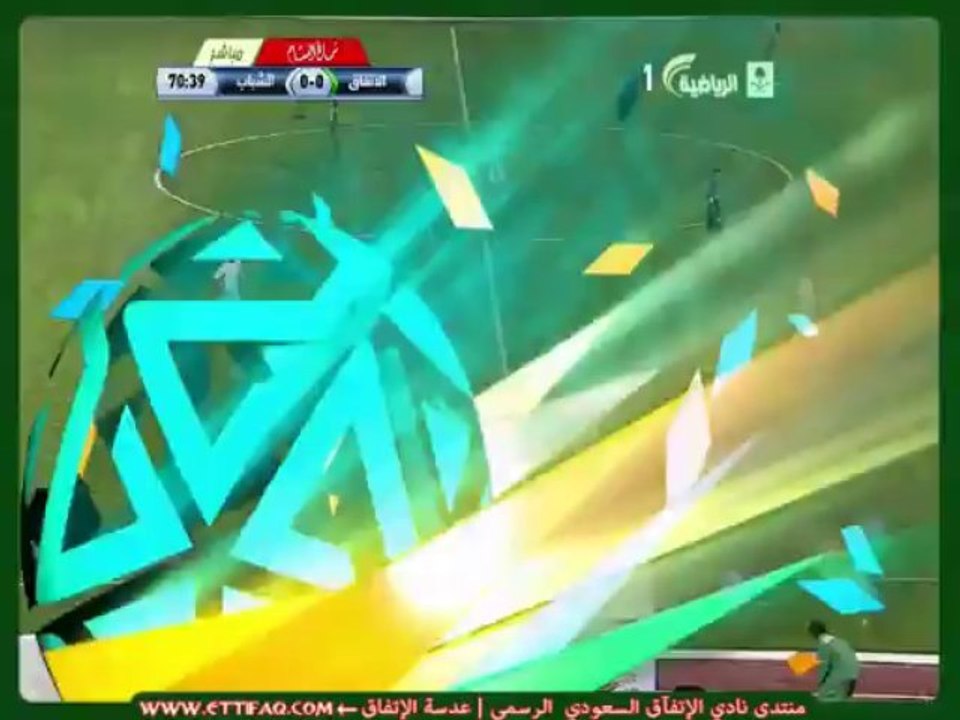 ركلة جزاء غير محتسبة لصالح الإتفاق امام الشباب الدوري  السعودي