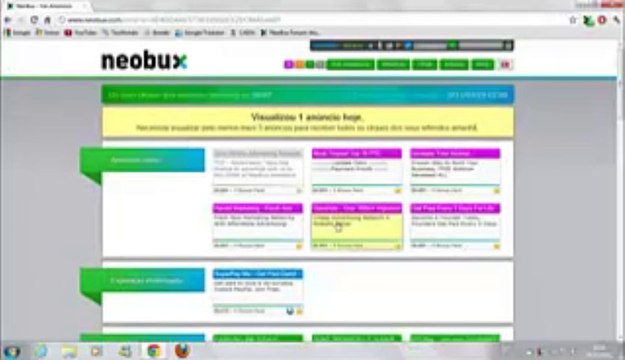 Como ganhar dinheiro no neobux 2013