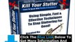 Kill Your Stutter Ebook Download + Kill Your Stutter Review