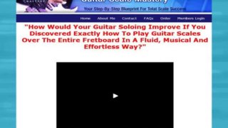 Learn To Play Guitar   Guitar Scale Mastery