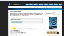 Replace PC Health Boost License Key | PC HealthBoost Lost License Key