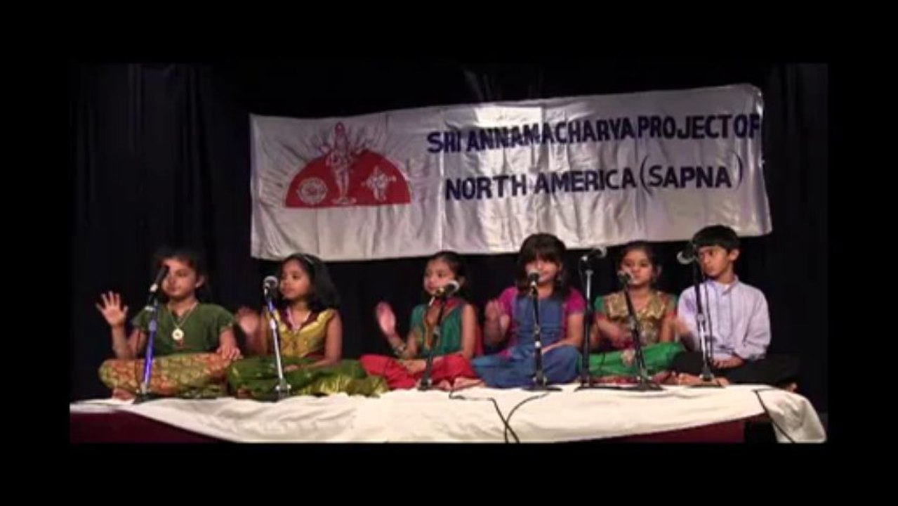 SAPNA 25TH ANNIVERSARY: LOCAL TALENT: STUDENTS OF  JAYASHREE VENKATESH: "SRIMAN NARAYANA"