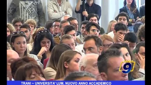 Trani | Università LUM, nuovo anno accademico