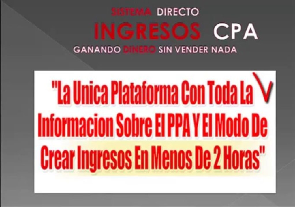 como ganar dinero con CPA - ingresos CPA