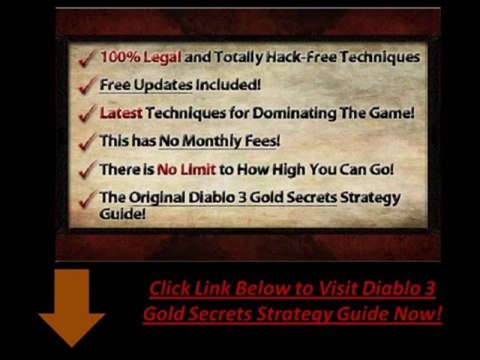Diablo 3 Gold Secrets - Why Tony Sanders' Diablo 3 Gold Secrets is the best guide out there!
