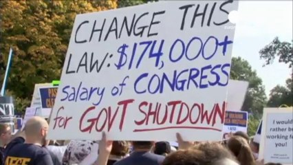 EEUU: Los funcionarios cobrarán sus sueldos de manera...