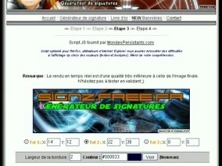 SIGNZ Générateur de signatures
