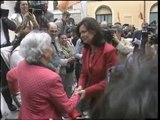 Roma - Boldrini incontra 'Tutti a scuola Onlus' (04.10.13)