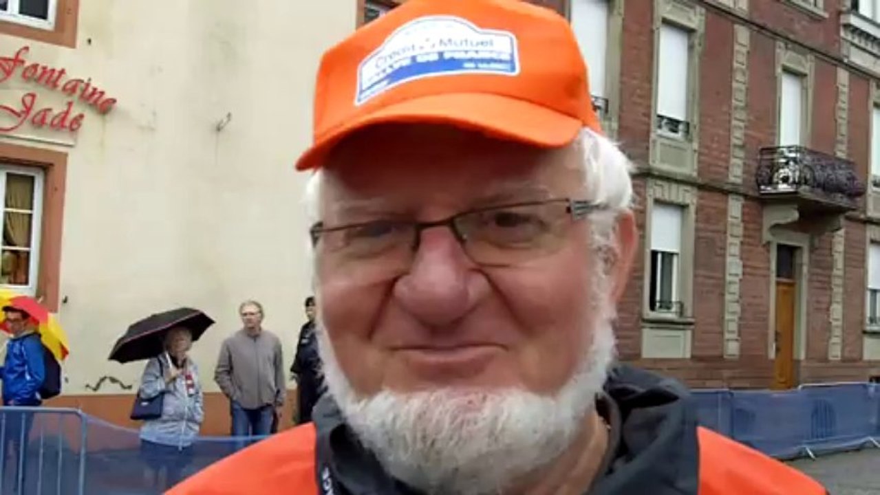 Claude, "commissaire spectateurs" à Haguenau, partage la déception du public
