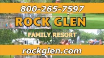 Great Fishing! Best RV Camping Ontario Canada Rock Glen Falls