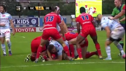 Racing-Metro 92-Grenoble: 20-22 - J9 - Saison 2013/2014