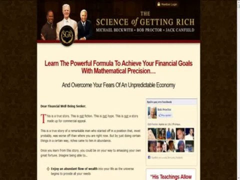 The Science Of Getting Rich Program Online