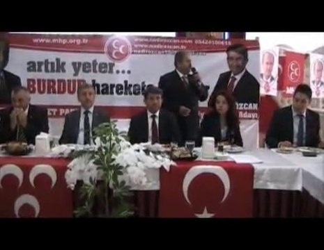 MHP Burdur Belediye Başkan Adayı Nadir Özcan