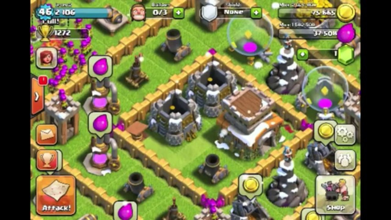 Hack Clash of Clans Updated October 2013