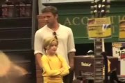 Ryan And Ava At Guitar Center In Hollywood (2010)