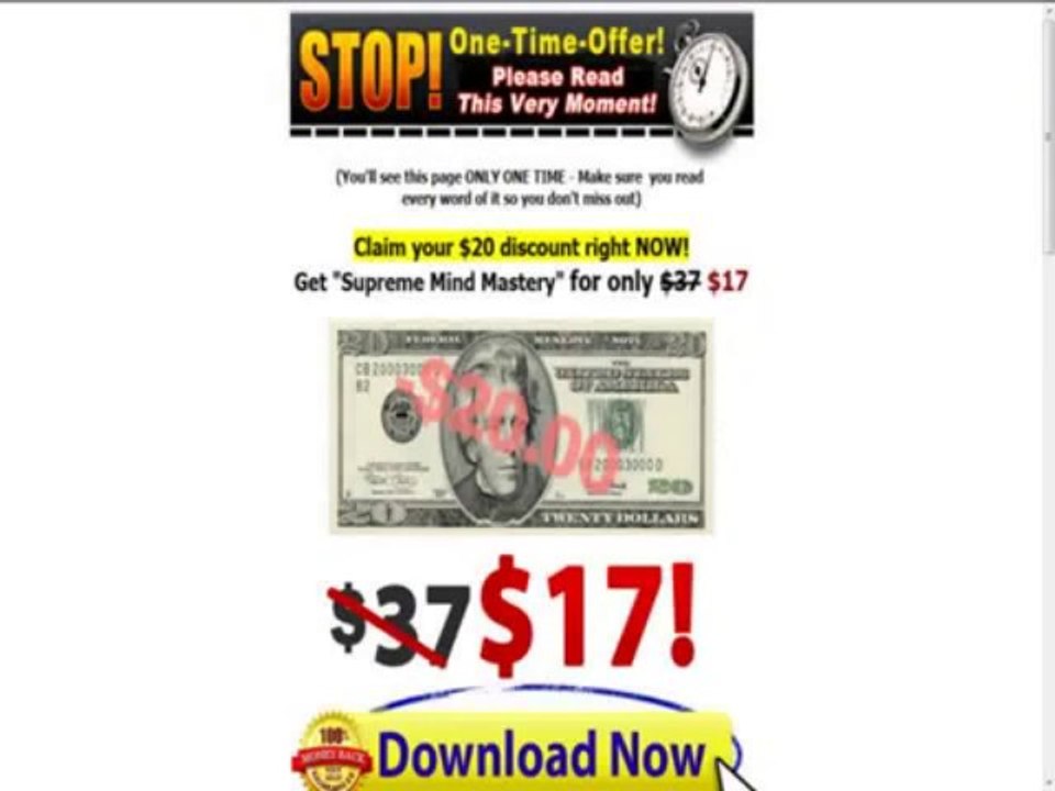 Supreme Mind Mastery!