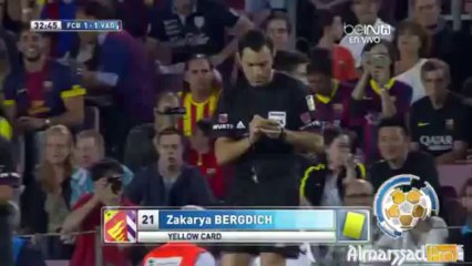 Zakarya Bergdich Vs  Barcelona 05/10/13