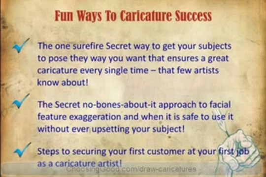 Learn To Draw Caricatures | Draw Caricatures Quickly and Easily